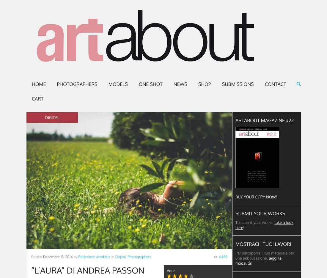 ART ABOUT - L'AURA di Andrea Passon