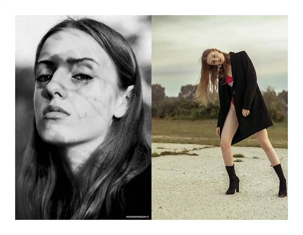 Book Fotografico e Composit - Modella - Fotografio Fashion - Fotografia di Ritratto - Fotografo a Treviso e Milano - Padova - Venezia - Vicenza - Verona - Foto di Moda