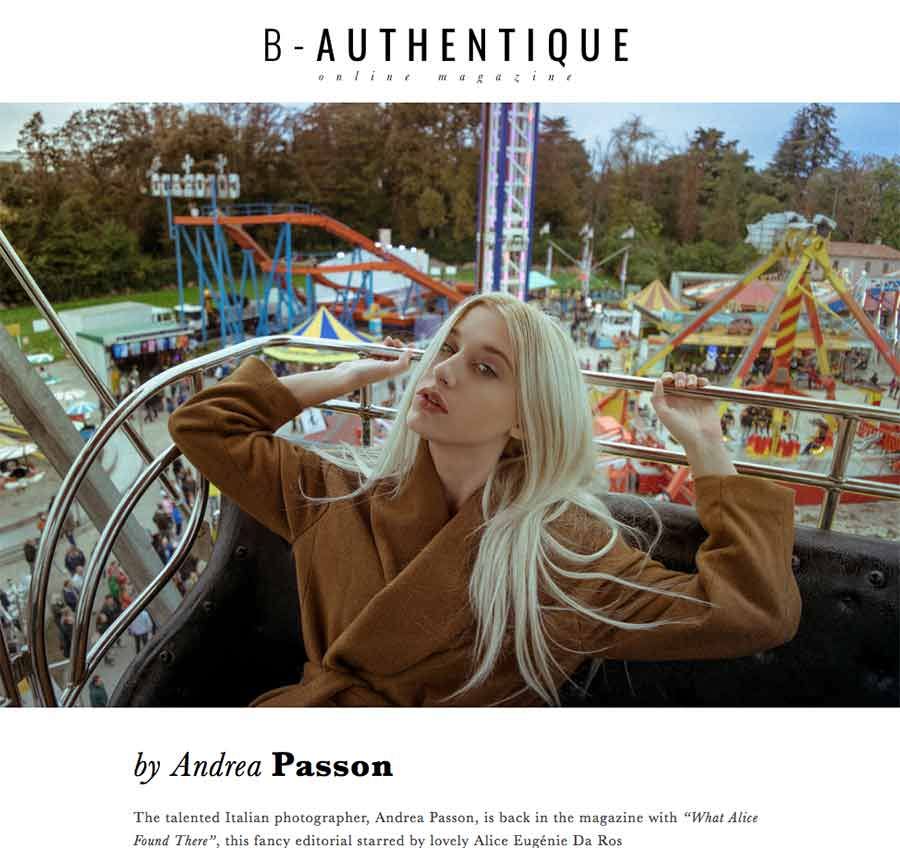 B-AUTHENTIQUE - WHAT ALICE FOUND THERE