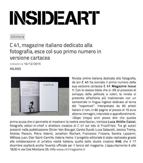 INSIDEART - C 41 NO PORTRAIT