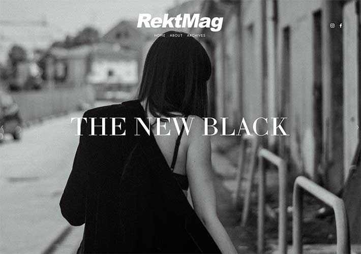 REKTMAG - THE NEW BLACK
