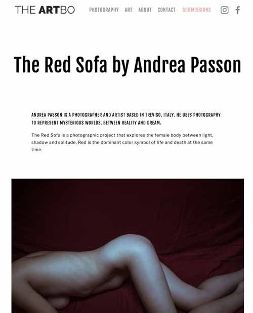 THE ARTBO - THE RED SOFA