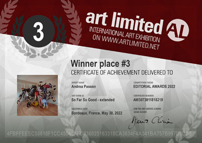 ART LIMITED - Editorial Awards 2022 - Competition