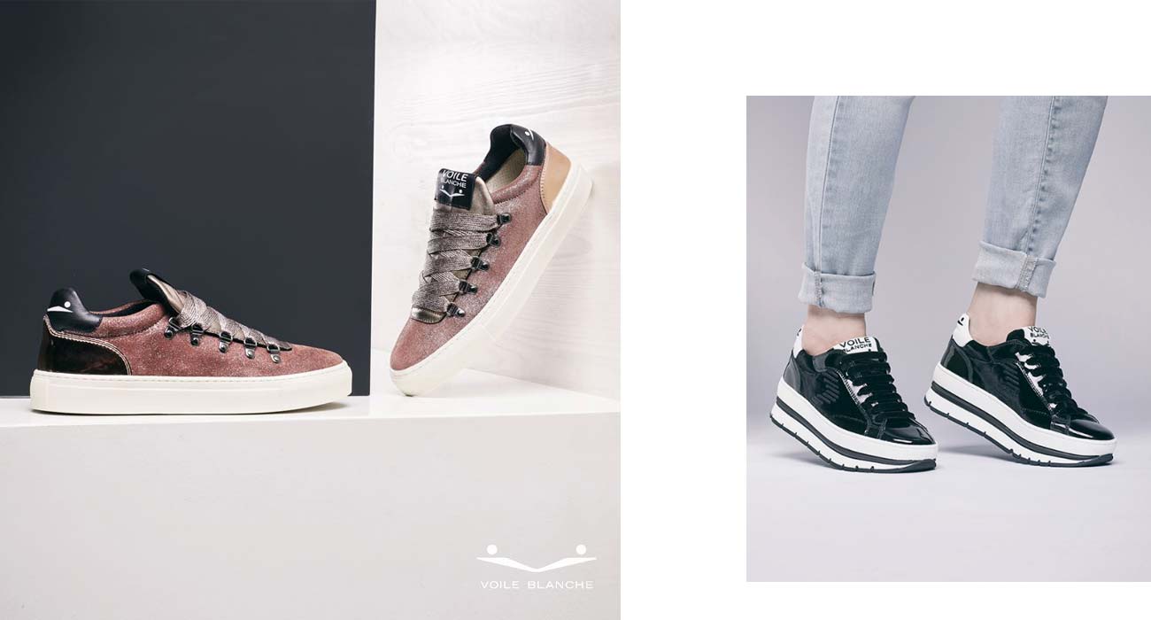 Voile Blanche - Fotografia Still Life di prodotto - Fotografo fashion per Sneakers e Calzatura Sportiva