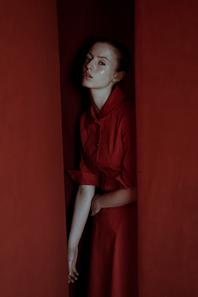 The Red Cut - Fotografia Fashion - Ginevra Salustri - Fotografo di Moda