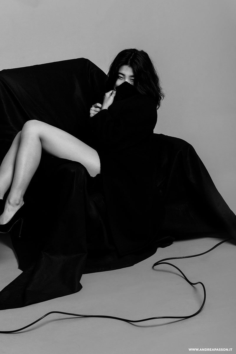Le Fil Noir - Fotografo Fashion a Treviso - Modella Giapponese