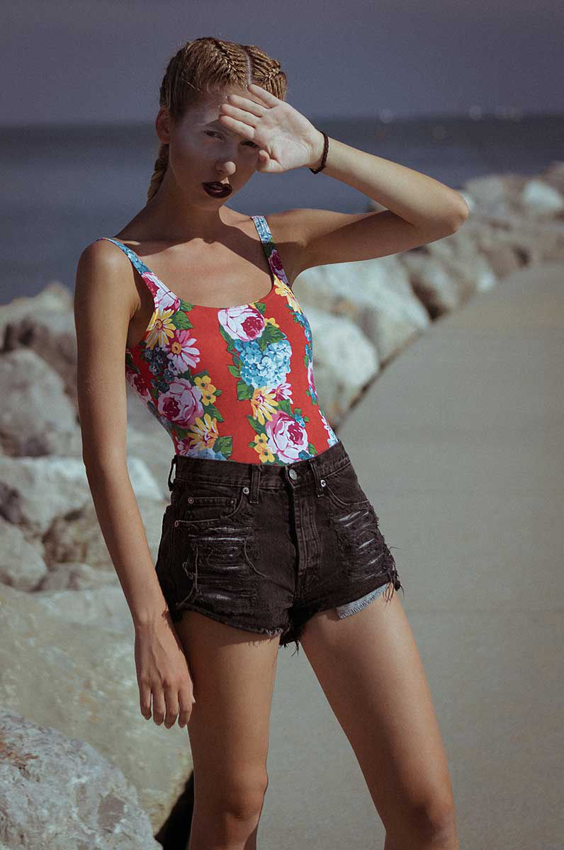 Beachwear - Swimsuit - Venezia fotografo - Hair Style - Hair Cut - Portrait - Girl - Beach