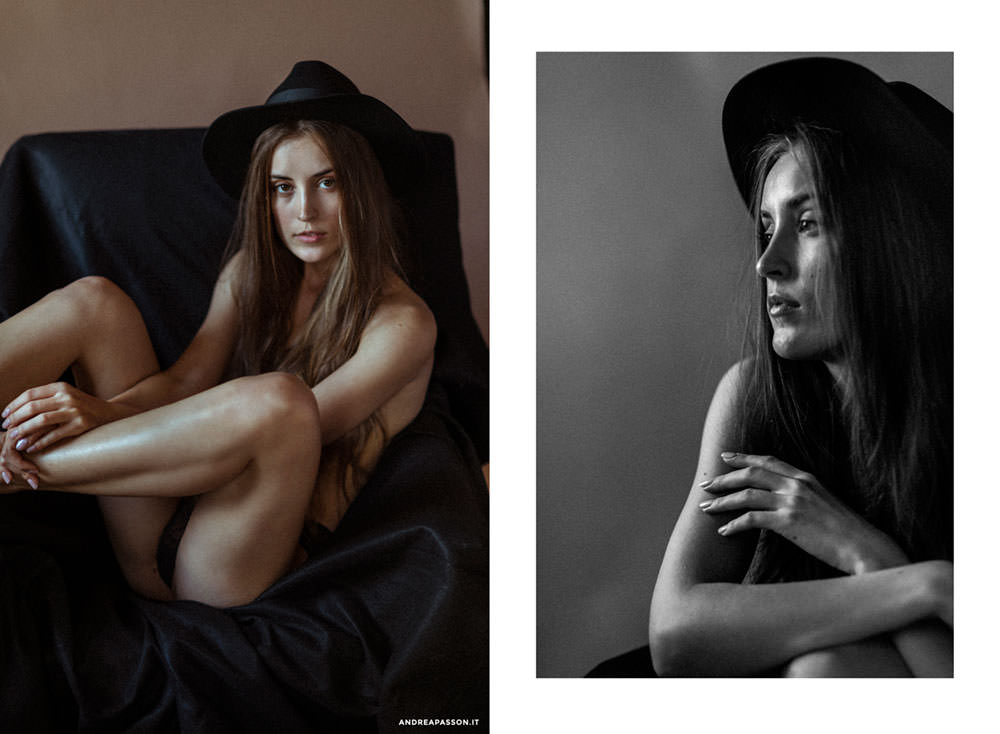 Fotografo - Ritratto Fotografico a Verona - Book per modelle - Anima Nera