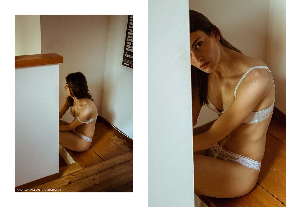 La Sensualità Semplice - Fotografo a Treviso - Ritratto fotografico - Modella