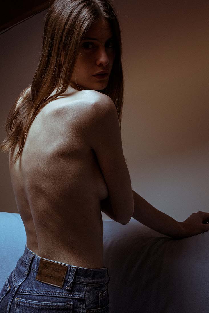 La Sensualità Semplice - Fotografo a Treviso - Ritratto fotografico - Modella