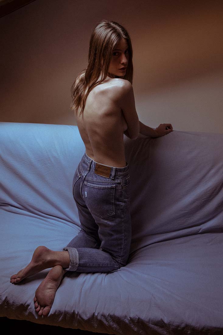 La Sensualità Semplice - Fotografo a Treviso - Ritratto fotografico - Modella
