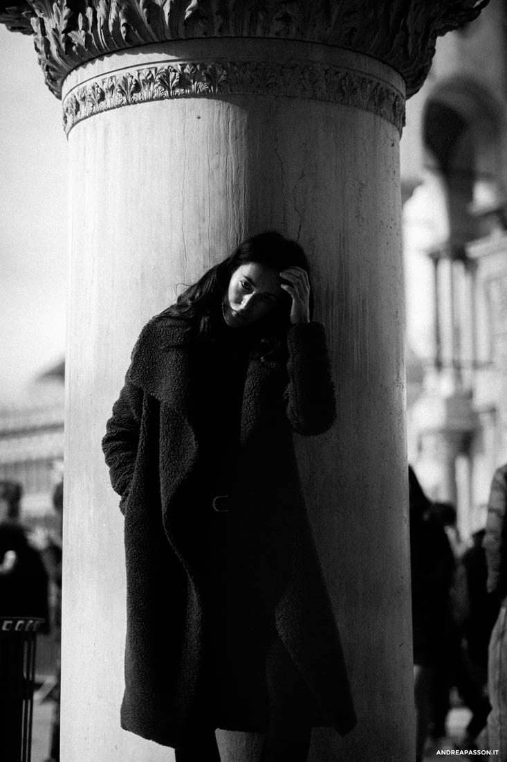 from Venice - Fotografo a Venezia - Fotografia tra Ritratto e Fine Art - La colonna del Palazzo Ducale